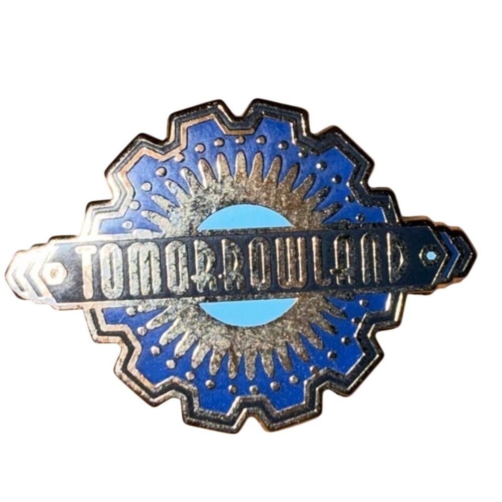 LR Tomorrowland Sign Logo Tiny Kingdom 2nd Edition Series 2 WDW DLR Disney Pin